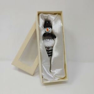 Christmas Snowman Ornament Wine Stopper